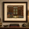 The Oriental Chamber: An Ottomane Interior of Textiles and Carved Wood, 1900s, Color Print