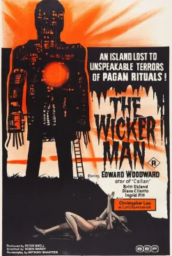 "The Wicker Man" Original Vintage Filmposter, Australisch, 1974