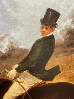 Thomas Smythe, Jagdszene, 19. Jh., Ölgemälde