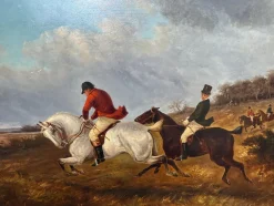 Thomas Smythe, Jagdszene, 19. Jh., Ölgemälde