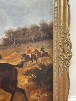 Thomas Smythe, Jagdszene, 19. Jh., Ölgemälde
