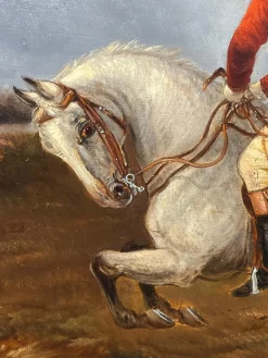 Thomas Smythe, Jagdszene, 19. Jh., Ölgemälde