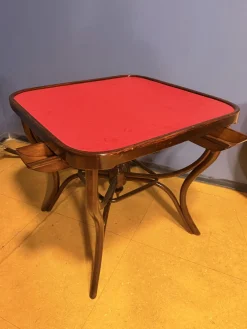 Thonet Spieltisch von Michael Thonet für Gebrüder Thonet, 1890er