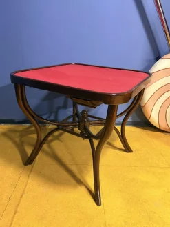 Thonet Spieltisch von Michael Thonet für Gebrüder Thonet, 1890er