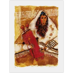 Théo Tobiasse, 50 Springs of Israel: The Psalms, 1999, Lithographie