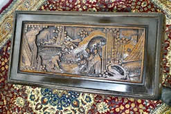 Tief geschnitzter orientalischer Couchtisch, 1920