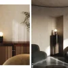 Tischlampe mit Keramikfuß von Svitanok