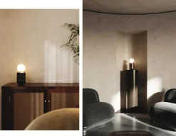 Tischlampe mit Keramikfuß von Svitanok