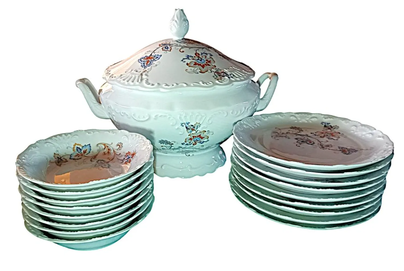 Tischservice Ankara Modell von Tharaud Limoges, 18 . Set
