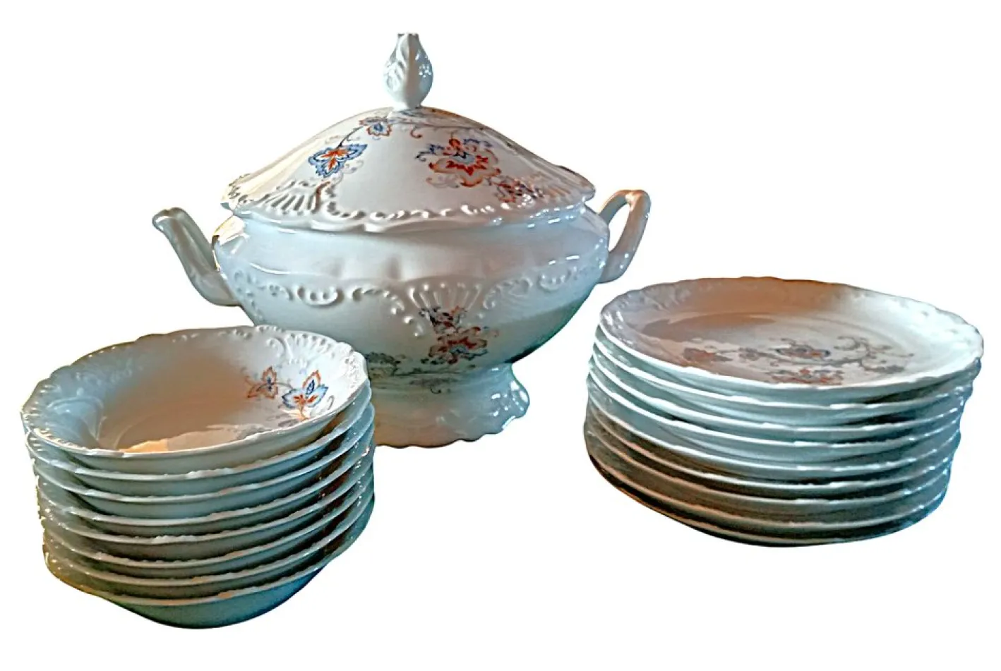 Tischservice Ankara Modell von Tharaud Limoges, 18 . Set