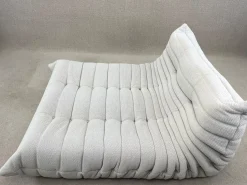 Togo Chaiselongue aus Grauem Stoff von Michel Ducaroy für Ligne Roset