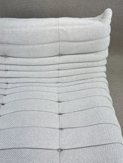 Togo Chaiselongue aus Grauem Stoff von Michel Ducaroy für Ligne Roset
