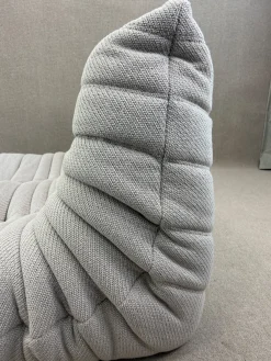 Togo Chaiselongue aus Grauem Stoff von Michel Ducaroy für Ligne Roset