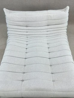 Togo Chaiselongue aus Grauem Stoff von Michel Ducaroy für Ligne Roset