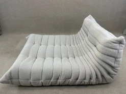 Togo Chaiselongue aus Grauem Stoff von Michel Ducaroy für Ligne Roset