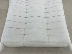 Togo Chaiselongue aus Grauem Stoff von Michel Ducaroy für Ligne Roset