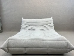 Togo Chaiselongue aus Grauem Stoff von Michel Ducaroy für Ligne Roset