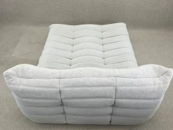 Togo Chaiselongue aus Grauem Stoff von Michel Ducaroy für Ligne Roset