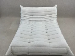 Togo Chaiselongue aus Grauem Stoff von Michel Ducaroy für Ligne Roset