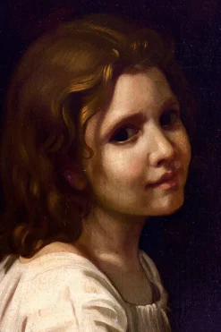 Tommaso Rivoli, Suppe: Hommage an William-Adolphe Bouguereau, Öl auf Leinwand, 20. Jahrhundert