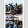 Toni Frissell, Yachts in the Harbour, 2026, Archival Pigment Print, Eingerahmt in Schwarz