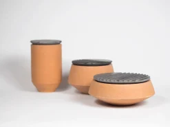 Traccianti Gefäße von gumdesign für La Casa di Pietra, 3er Set