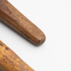 Traditionelle pastorale Holzlöffel, 1940er, 3er Set