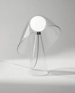 Transparente Mademoiselle Lampe von Mason Editions