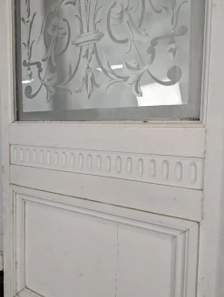 Türen mit graviertem Glas, frühes 20. Jh., 4er Set