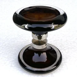 Türgriffe aus Muranoglas & Chrom, 1970er, 2er Set