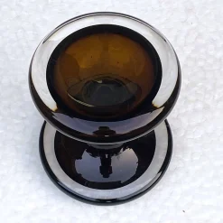 Türgriffe aus Muranoglas & Chrom, 1970er, 2er Set