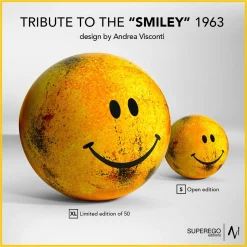 Tribute to Smile 1963 Teppich von Andrea Visconti für Superego Editions