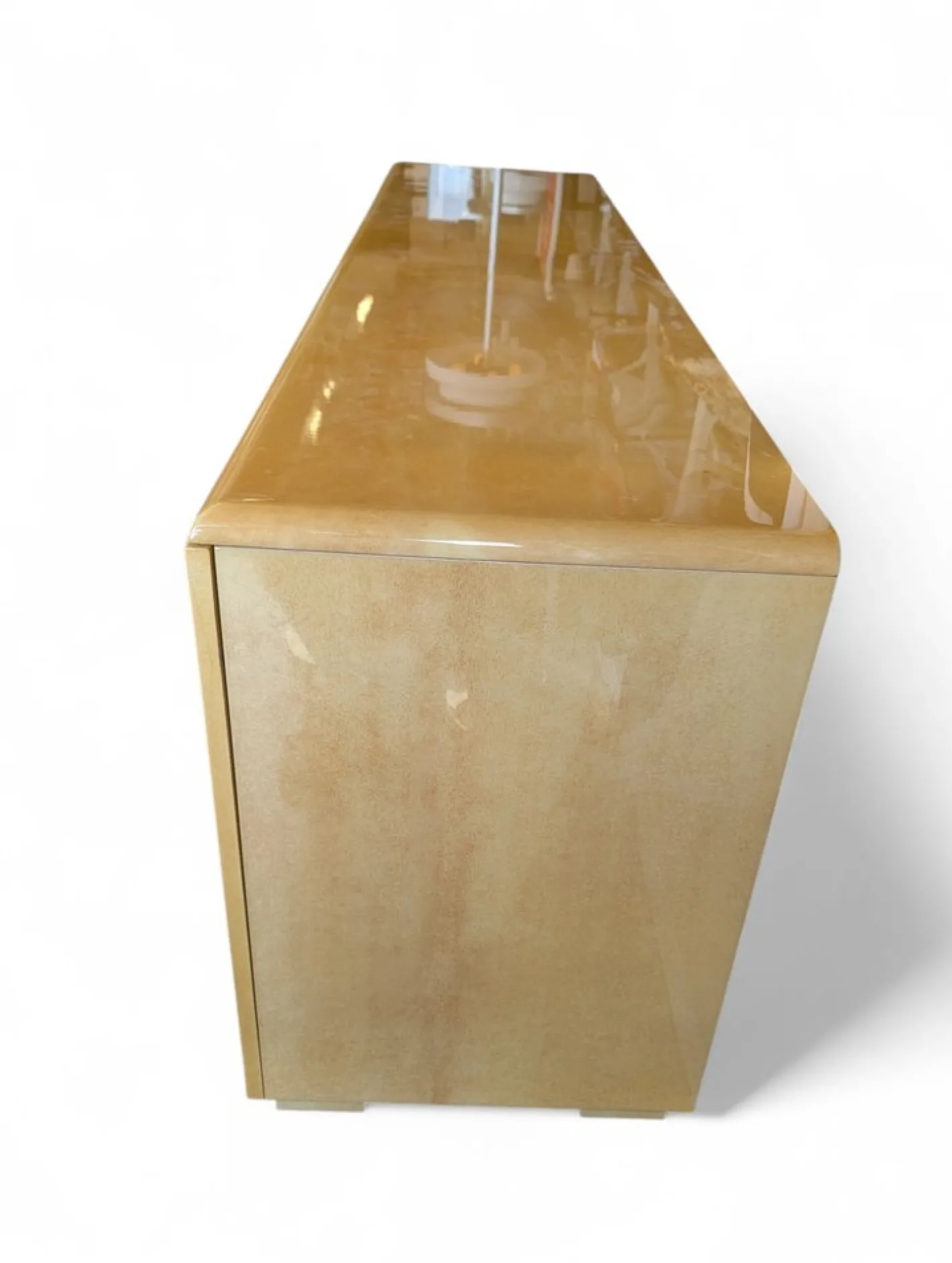 4-Türiges Sideboard im Stil von Aldo Tura, 1970er