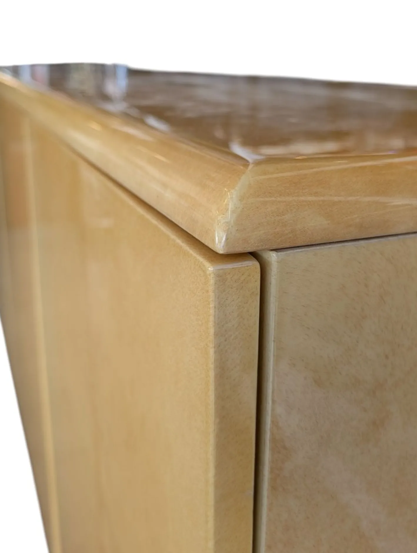 4-Türiges Sideboard im Stil von Aldo Tura, 1970er