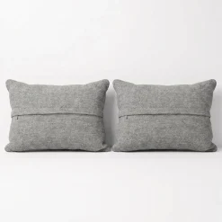 Türkischer Lumbar Kissenbezug aus Teppichstoff, 2010er, 2er Set
