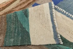 Türkischer Vintage Kelim Teppich aus Wolle