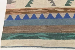 Türkischer Vintage Kelim Teppich aus Wolle