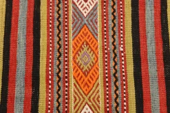 Türkischer Vintage Kelim Teppich aus Wolle