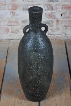 Tschechische Art Deco Vase aus Keramik, 1920er
