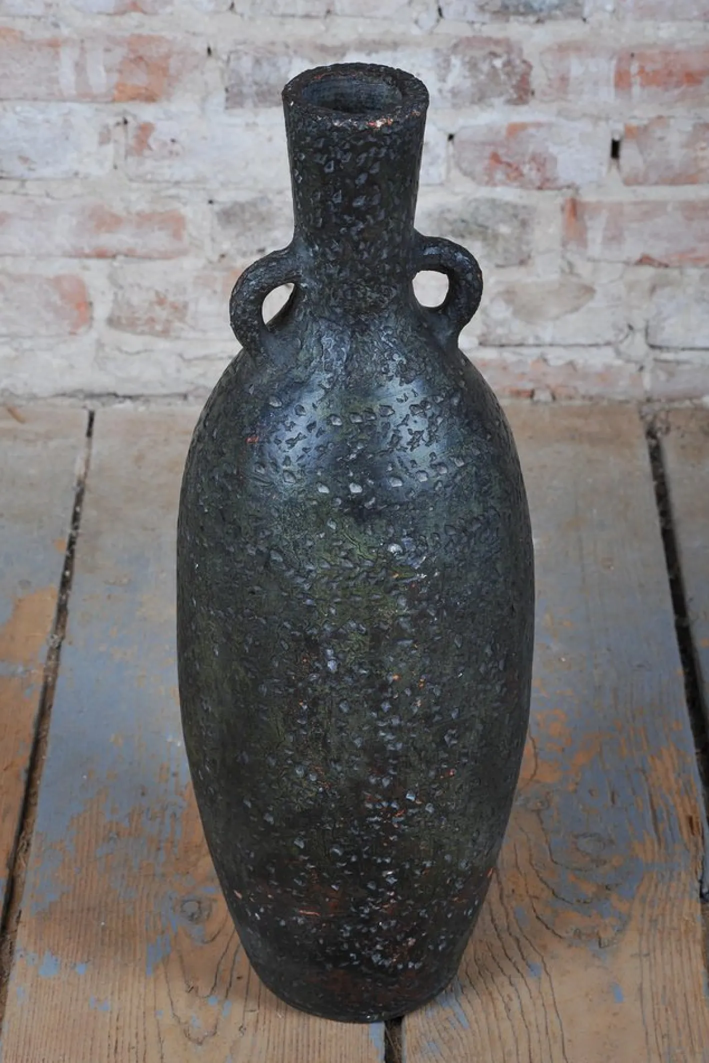 Tschechische Art Deco Vase aus Keramik, 1920er