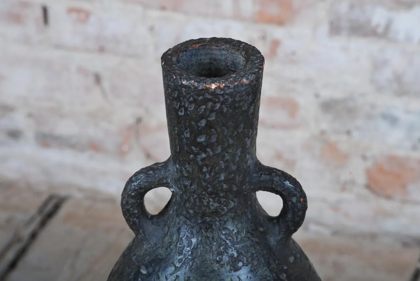 Tschechische Art Deco Vase aus Keramik, 1920er
