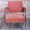 Tschechische Bauhaus Sitzgruppe aus verchromtem Stahlrohr, 1940er, 3er Set