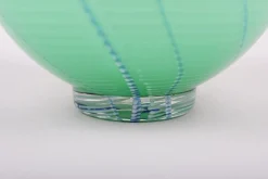 Tschechische Mid-Century Glasvase, 1960er
