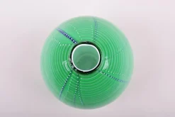 Tschechische Mid-Century Glasvase, 1960er
