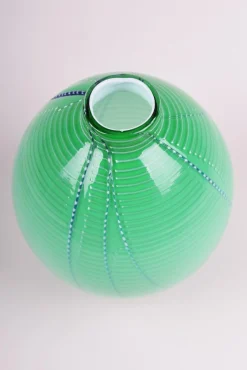 Tschechische Mid-Century Glasvase, 1960er