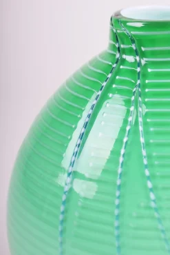 Tschechische Mid-Century Glasvase, 1960er