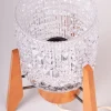 Tschechische Mid-Century Tischlampe aus Buche von Drevo Humpolec, 1960er