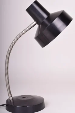 Tschechische Mid-Century Tischlampe aus Chrom & Aluminium von Napako, 1970er