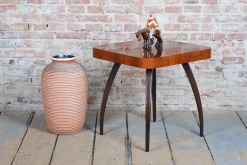Tschechische Mid-Century Vase aus Keramik, 1940er