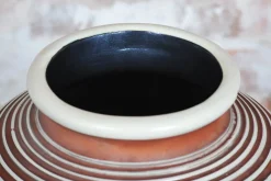 Tschechische Mid-Century Vase aus Keramik, 1940er